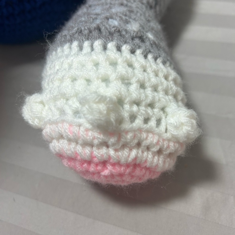 Handmade Crochet Elephant - Picture 7 of 8